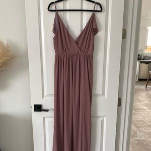 Mauve Bridesmaid Dress